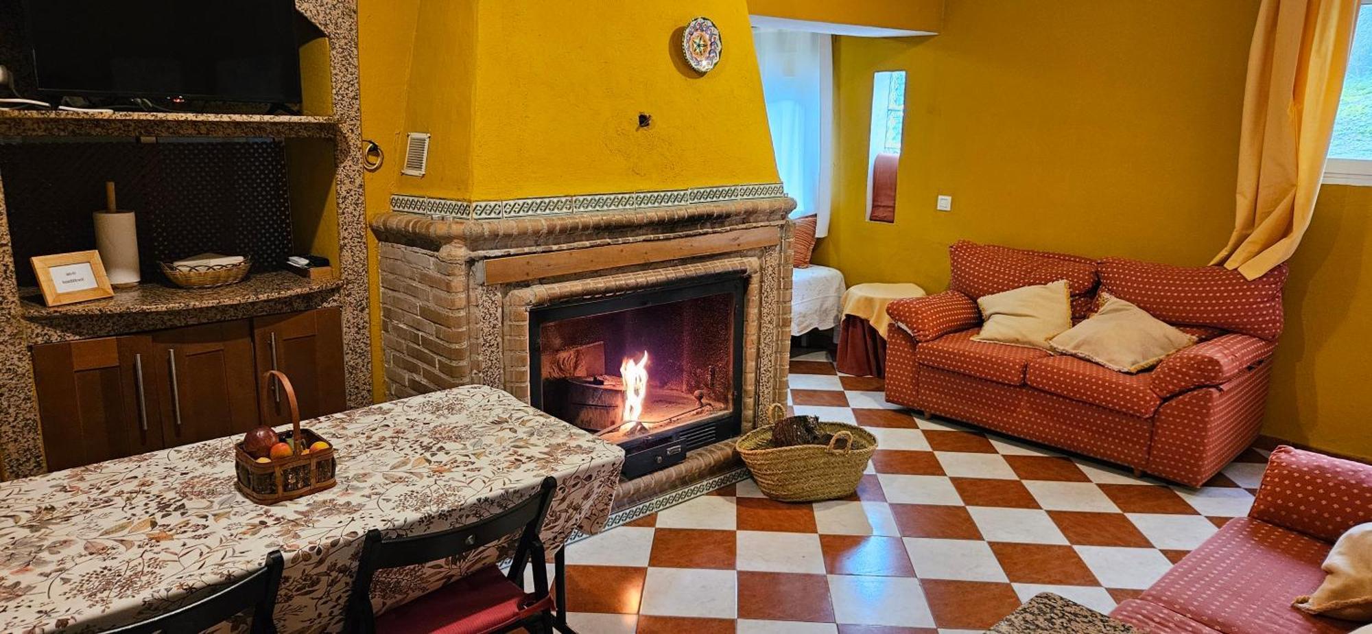 קזאיה דה לה סיירה Finca Rural Labriega Del Hueznar מראה חיצוני תמונה